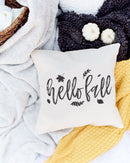 Hello Fall Pillow Cover
