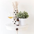 Weekend and Wine Canvas Wine Bag
