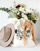 Happy Halloween Cotton Canvas Tote Bag