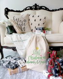 Falalalala Christmas Holiday Pillow Cover