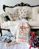 Baby Its Cold Outside Cotton Canvas Christmas Pillow Cover