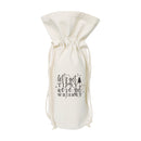 Let's Get Tipsy, We've Got Whiskey Christmas Canvas Wine Bag