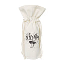 Let's Get Elfed Up! Christmas Canvas Wine Bag