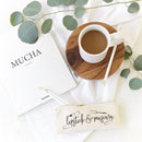 Lipstick & Mascara Cotton Canvas Pencil Case and Travel Pouch