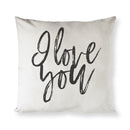 I Love You Pillow Cover