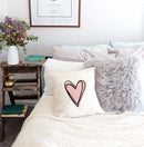 Heart Pillow Cover