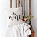 Be Mine Cotton Canvas Pillow Cover