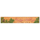 Happy Holidays with Pine Branches Home Decor Art Print on Real Wood Each