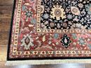 Karastan Rug 8 x 11.7, Karastan Williamsburg Kurdish Pattern 559, Wool Pile Vintage Karastan Carpet, Discontinued, Room SIzed Area Rug