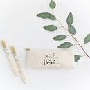 Maid of Honor Cotton Canvas Pencil Case and Travel Pouch