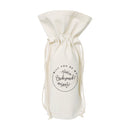 Will You Be My Bridesmaid? Cotton Canvas Wine Bag