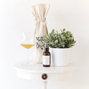 Mother of the Bride Canvas Wine Bag