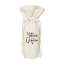 Mother of the Groom Canvas Wine Bag