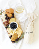 Bridesmaid Cotton Canvas Wine Bag