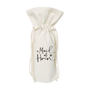 Maid of Honor Cotton Canvas Wine Bag