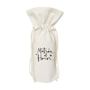 Matron of Honor Canvas Wine Bag