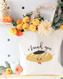 I Knead You Cotton Canvas Tote Bag