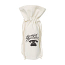 Alcohol You Later Cotton Canvas Wine Bag