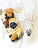 Alcohol You Later Cotton Canvas Wine Bag