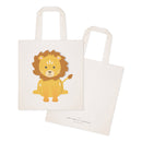 Lion Cotton Canvas Tote Bag
