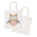 Owl Cotton Canvas Tote Bag