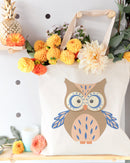 Owl Cotton Canvas Tote Bag