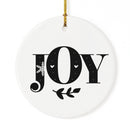 Joy Christmas Ornament