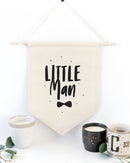 Little Man Hanging Wall Banner