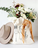 Fierce and Fab Cotton Canvas Tote Bag
