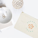 Paradise Found Cotton Canvas Cosmetic Bag