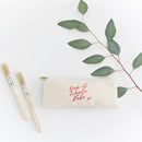 Keep it Simple Babe Canvas Pencil Case and Travel Pouch