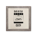 Bun in the Oven Canvas Kitchen Wall Art
