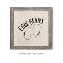 Cool Beans Canvas Kitchen Wall Art