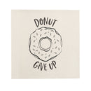 Donut Give Up Canvas Kitchen Wall Art