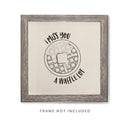 I Miss You a Waffle Lot Canvas Kitchen Wall Art
