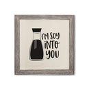 I'm Soy Into You Canvas Kitchen Wall Art