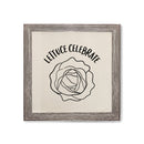 Lettuce Celebrate Canvas Kitchen Wall Art