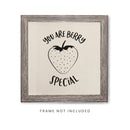 You Are Berry Special Canvas Kitchen Wall Art