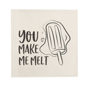 You Make Me Melt Canvas Kitchen Wall Art