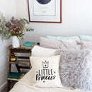 Little Princess Baby Cotton Canvas Pillow Cover