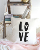 Love Baby Cotton Canvas Pillow Cover