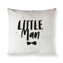 Little Man Baby Cotton Canvas Pillow Cover
