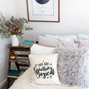 You are Something Magical Baby Cotton Canvas Pillow Cover