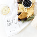 Let Your Light Shine, Matthew 5:16 Cotton Canvas Scripture, Bible Kitchen Tea Towel