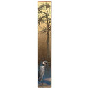 Blue Heron at Dusk Home Decor Art Print on Real Wood Each