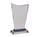 Large Wave Trophy 11.5" H With Black Highlight On Base