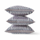 16?ǥ Gray Peach Holy Floral Indoor Outdoor Throw Pillow