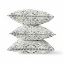 16?ǥ White Green Paisley Indoor Outdoor Throw Pillow