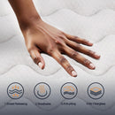 Queen Hybrid Mattress TwelveInch Memory Foam Edge Support