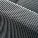 BEIGE  3 SEATER SOFA,GRAY COLOR